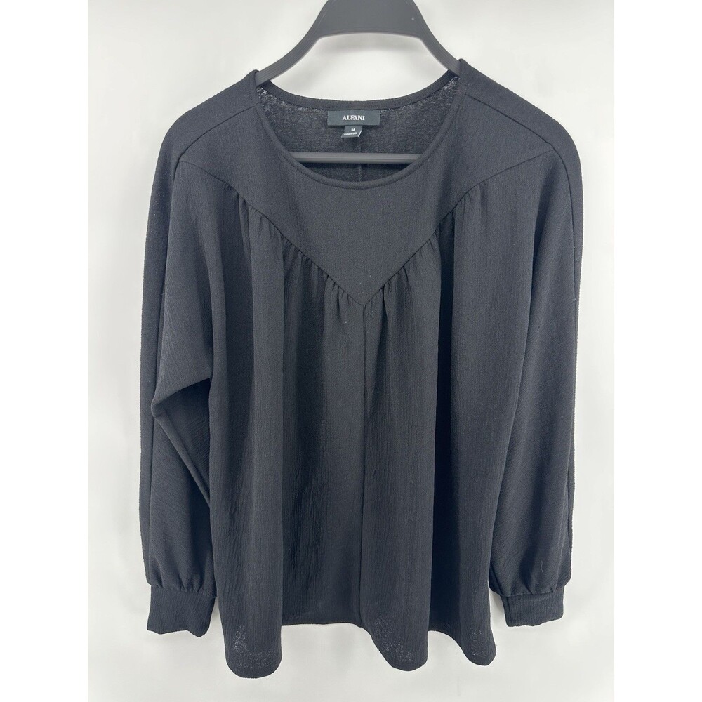 Alfani BLACK relaxed top NWT Size Medium #D1